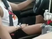 泰國情侶邊開車邊迅猛激烈性愛